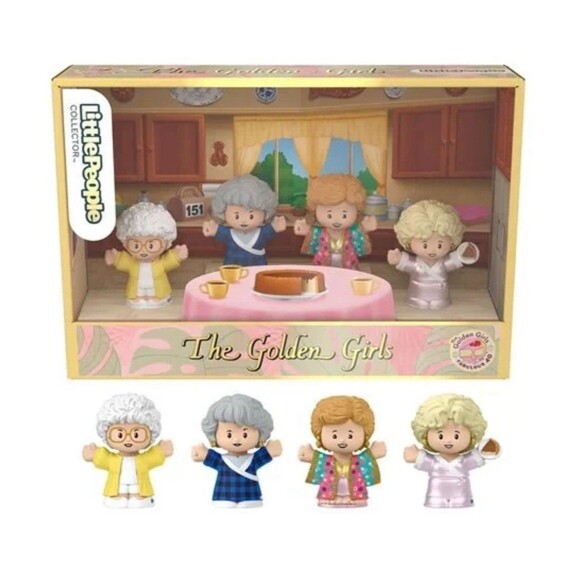 2025 Golden Girls Anniversary Little People Collector Figure Set - Picture 1 of 2
